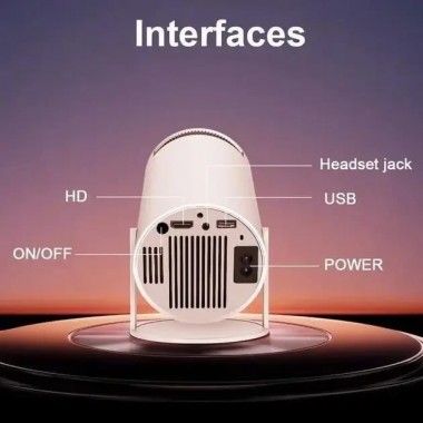 Мультимедийный портативный мини-проектор Magcubic HY300 Android 12 С поддержкой Wi-Fi Bluetooth 4K UHD