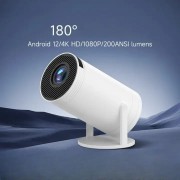 Мультимедийный портативный мини-проектор Magcubic HY300 Android 12 С поддержкой Wi-Fi Bluetooth 4K UHD