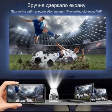Мультимедийный портативный мини-проектор Magcubic HY300 Android 12 С поддержкой Wi-Fi Bluetooth 4K UHD