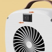 Портативный тепловентилятор SmartGo настольный мини нагреватель, тепловентилятор 500 W