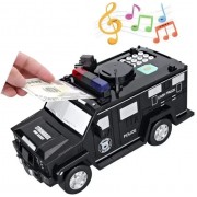 Электронная копилка-сейф Машина полиции Hummer CASH TRUCK 143 с кодовым замком