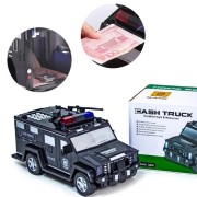 Электронная копилка-сейф Машина полиции Hummer CASH TRUCK 143 с кодовым замком