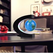 Глобус светодиодный True Sight светильник с магнитной левитацией в виде карты мира Blue SFR-11-1