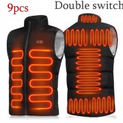 Жилетка с подогревом от PowerBank унисекс, безрукавка XXXL от повербанка