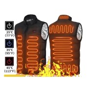 Жилетка от повербанка, Безрукавка с подогревом 3 режима размер 4XL