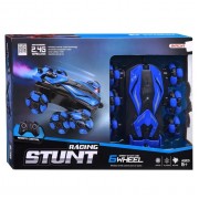 Детская машинка перевертыш 8-ми колесная на радиоуправлении Stunt трюковая