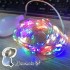 Гирлянда проволока музыкальная прозрачный провод USB RGB разноцветная SF-4