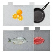 Набор разделочных досок Zepline ZP-044 на 5 предметов двусторонние нескользящие Черный