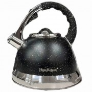 Чайник из нержавеющей стали с гранитным покрытием Haus Roland HR704-5 3,5 литров, Чайник со свистком для плит