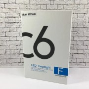 Комплект автомобильных светодиодных LED ламп с охлаждением С6 LED H4 LED лампы для авто 3800Лм