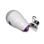 Лампочка - фонарик с аккумуляторами 2x18650 Z-726 цоколь E27 TYPE C