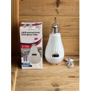 Лампочка - фонарик с аккумуляторами 2x18650 Z-726 цоколь E27 TYPE C