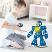 Интерактивный танцующий робот Dancing Robot на пульте управления BLUE