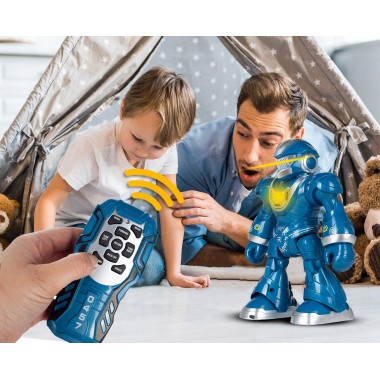 Интерактивный танцующий робот Dancing Robot на пульте управления BLUE
