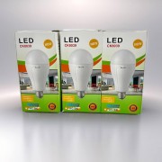 Светодиодная лампочка 20Вт + 2 аккумулятора 18650, CK8039 / Аккумуляторная лампочка / Лампа на аккумуляторах