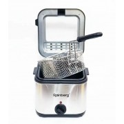 Электрическая фритюрница Rainberg RB-2219 с терморегулятором и крышкой для фри 2.5л 3200Вт