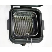 Электрическая фритюрница Rainberg RB-2219 с терморегулятором и крышкой для фри 2.5л 3200Вт