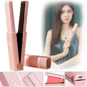 Беспроводная аккумуляторная плойка. Утюжок для выпрямления волос Cordless hair LSM-637 портативный