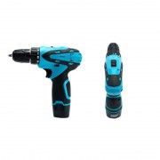 Аккумуляторный шуруповёрт в с набором инструментов.Два аккумулятора, мощная зарядка.12v AT-CD1201-24c