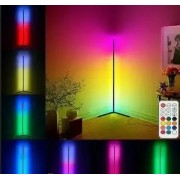 Напольная угловая RGB лампа торшер с пультом управления 1,2м Угловой напольный ночник светильник