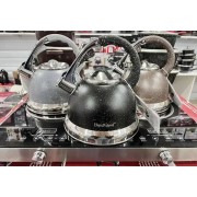 Чайник из нержавеющей стали с гранитным покрытием Haus Roland HR704-5 3,5 литров, Чайник со свистком для плит