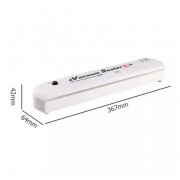 Вакуумный упаковщик продуктов Vacuum Sealer кухонный вакууматор для дома прибор для вакуумной упаковки еды,
