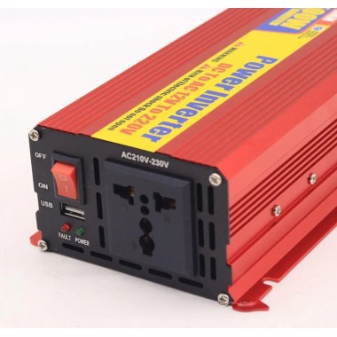 Преобразователь напряжения инвертор UKC AR 5000W 12-220V Автомобильный преобразователь