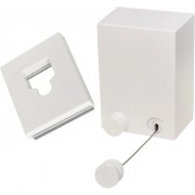 Сушилка для вещей Japanese clothesline, Белая автоматическая бельевая веревка - настенная сушилка 4.2 м