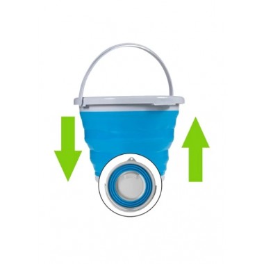 Ведро 10 литров туристическое складное SmartUS Collapsible Bucket