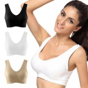 Бесшовный бюстгальтер без косточек Ahh Bra, XL комплект из 3х штук