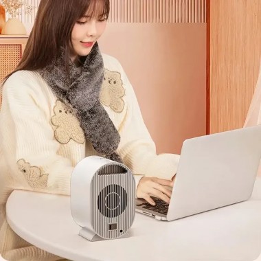 Настольный мини обогреватель AIR HEATER 1200W, электрический, от сети 220 В, 1200 Вт, до 20 м²