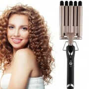 Щипцы для Завивки Керамические на 5 волн hair curler KR-8832 Золотистый