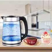 Электрический чайник 2,2 л э стеклянный Zeppelin ZP-989 лектрочайник с подсветкой