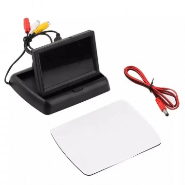 Автомобильный монитор для камеры заднего вида 4.3 складной Дисплей для камеры заднего вида Автомобильный монитор для камеры заднего вида 4.3 складной Дисплей для камеры заднего вида