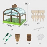 Набор для опытов домашняя теплица Home made plant Игровой набор теплица для выращивания растений с семенами