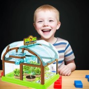 Набор для опытов домашняя теплица Home made plant Игровой набор теплица для выращивания растений с семенами