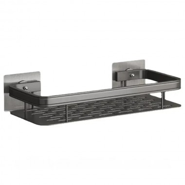 Подвесная металлическая полка для ванной комнаты Bathroom shelf Органайзер в ванную До 10 кг Подвесная металлическая полка для ванной комнаты Bathroom shelf Органайзер в ванную До 10 кг