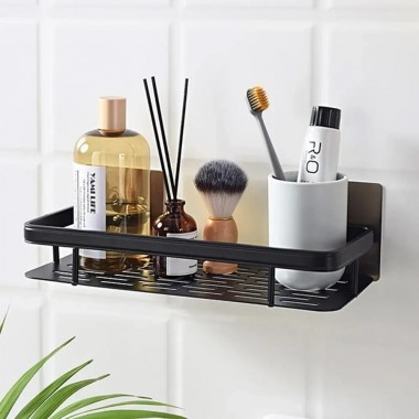 Подвесная металлическая полка для ванной комнаты Bathroom shelf Органайзер в ванную До 10 кг Подвесная металлическая полка для ванной комнаты Bathroom shelf Органайзер в ванную До 10 кг
