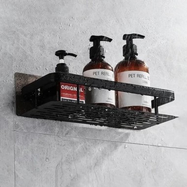 Подвесная металлическая полка для ванной комнаты Bathroom shelf Органайзер в ванную До 10 кг Подвесная металлическая полка для ванной комнаты Bathroom shelf Органайзер в ванную До 10 кг