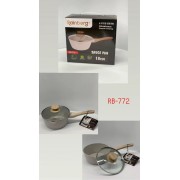 Сотейник з антипригарним покриттям 18 см 1,5 л Rainberg RB-772
