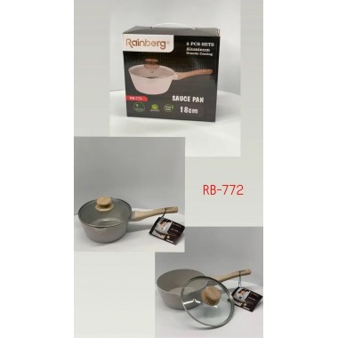 Сотейник з антипригарним покриттям 18 см 1,5 л Rainberg RB-772
