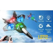 Истребитель военный на радиоуправлении L0712 из пенопласта