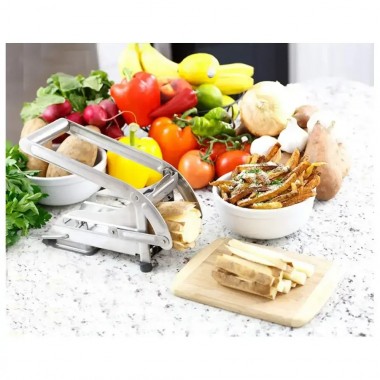 Овощерезка картофелерезка механическая устройство для резки картофеля фри ручная металическая Овощерезка картофелерезка механическая устройство для резки картофеля фри ручная металическая