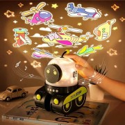 Ночник-проектор с Bluetooth колонкой Droid WH-E03 1200mAh