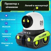 Ночник-проектор с Bluetooth колонкой Droid WH-E03 1200mAh