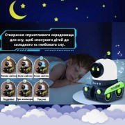 Ночник-проектор с Bluetooth колонкой Droid WH-E03 1200mAh