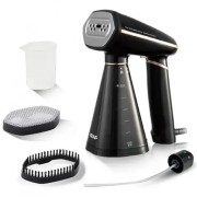 Отпариватель с двумя насадками для одежды на 1600 Вт RAF R.1272 Черный