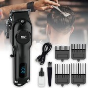 Машинка для стрижки с дисплеем на аккумуляторе RAF R.4022 4 насадки