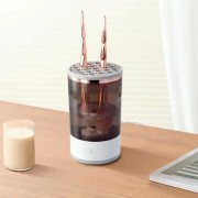 Портативный автоматический очиститель кистей для макияжа Makeup Brush Cleaner USB Белый RD-1805