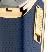 Машинка для стрижки на аккумуляторе с 3 насадками RAF R.475 Синяя